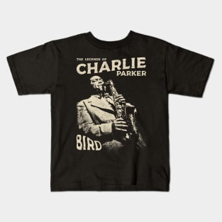 Vintage Charlie Parker Kids T-Shirt